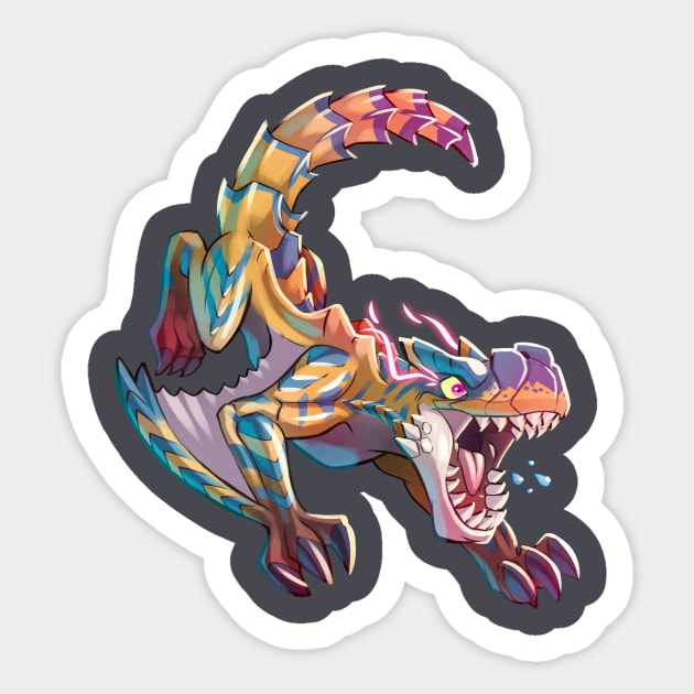 Tigrex Sticker by madcontroller